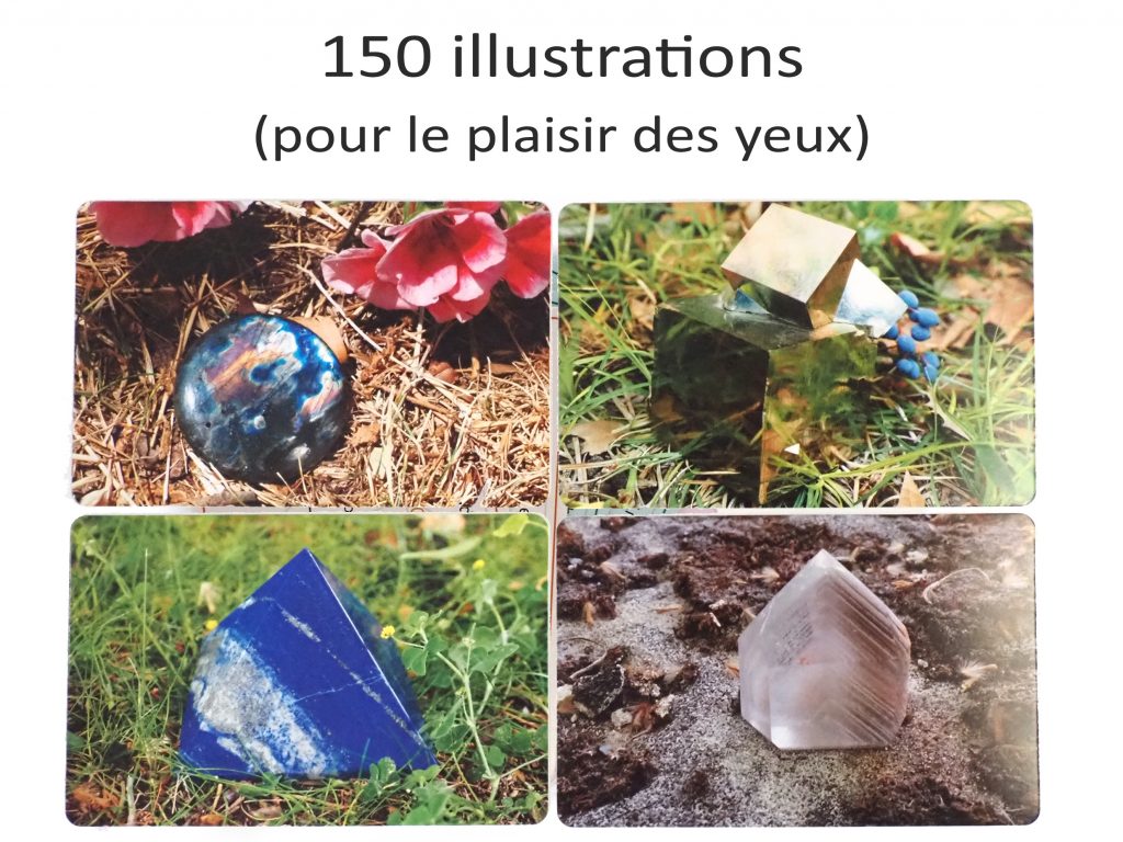 Stones&quizz jeu de société des minéraux avec 150 illustrations/photos de pierres